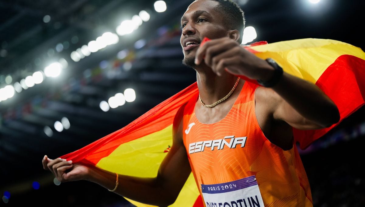 Jordan Díaz se baña en oro