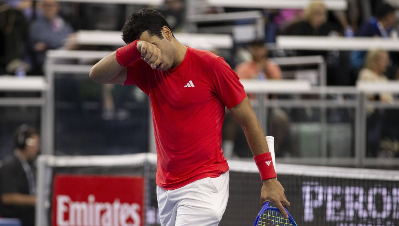 Duro palo para el tenis español