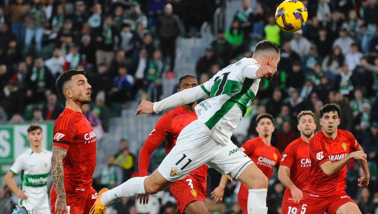 Así queda la clasificación de LaLiga Hypermotion, tras la victoria del Elche ante el Zaragoza en la jornada 22 de Segunda división