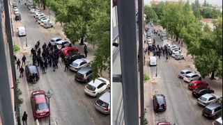 La Policía detiene a 39 ultras implicados en una pelea antes de un Betis - Osasuna
