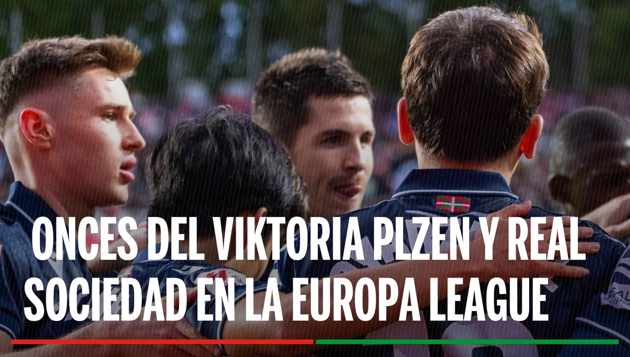 Alineaciones Viktoria Plzen - Real Sociedad: Posibles alineaciones del Viktoria Plzen y Real Sociedad  para el partido de la Europa League