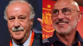 Luis de la Fuente y Del Bosque, unidos por una misma causa