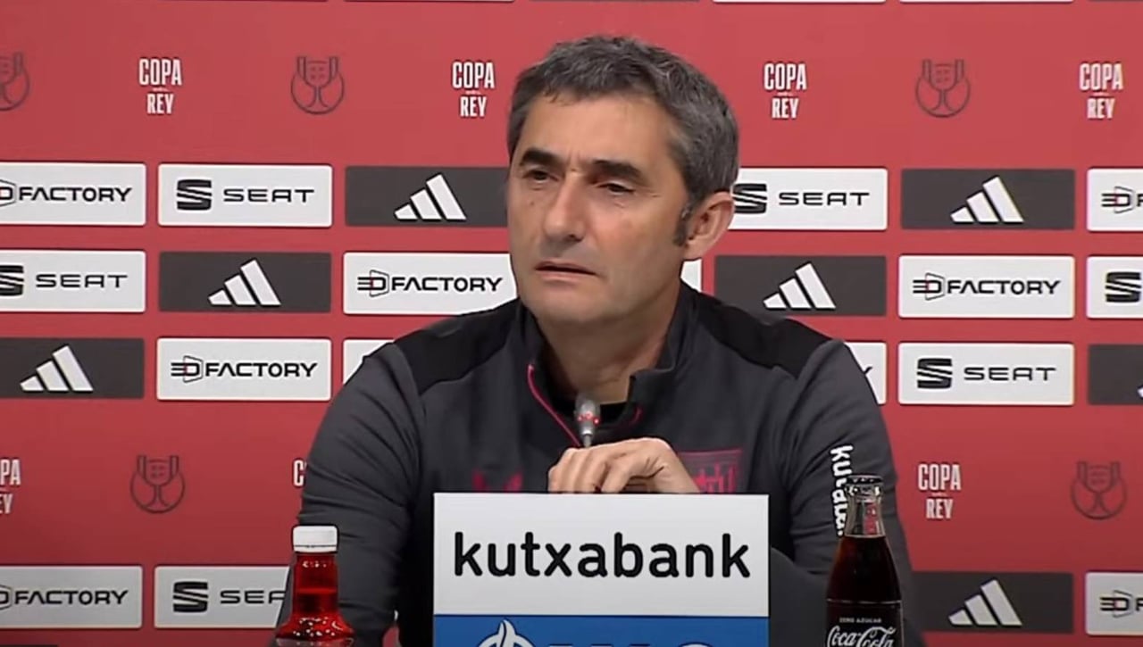 El enfado de Ernesto Valverde cuando le preguntan por Muniain