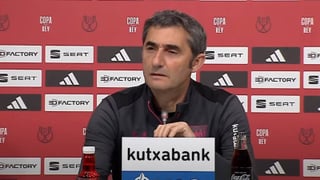El enfado de Ernesto Valverde cuando le preguntan por Muniain