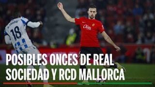 Alineaciones Real Sociedad - Mallorca: Alineación posible de Real Sociedad y Mallorca en semifinales de Copa del Rey