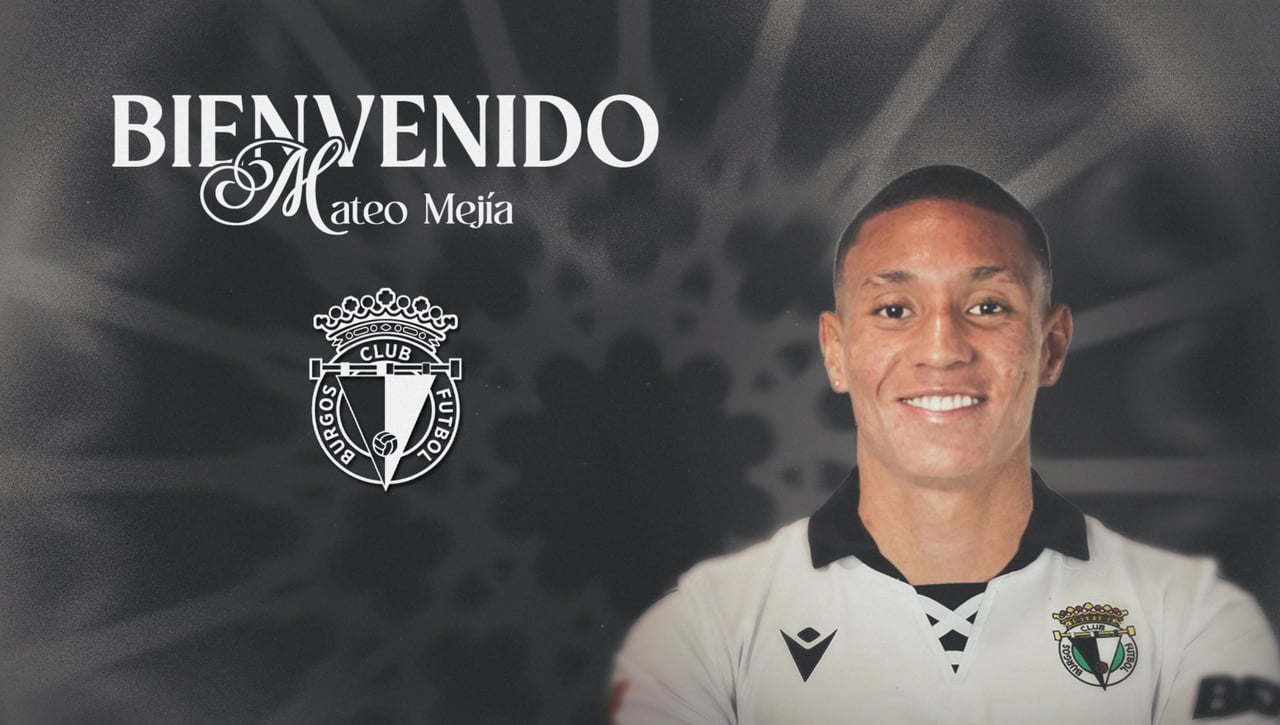 Mateo Mejía, vendido al Burgos: las cifras de la operación