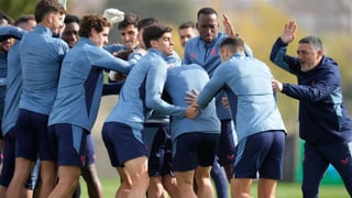 El entrenamiento del Sevilla deja dos noticias muy positivas 