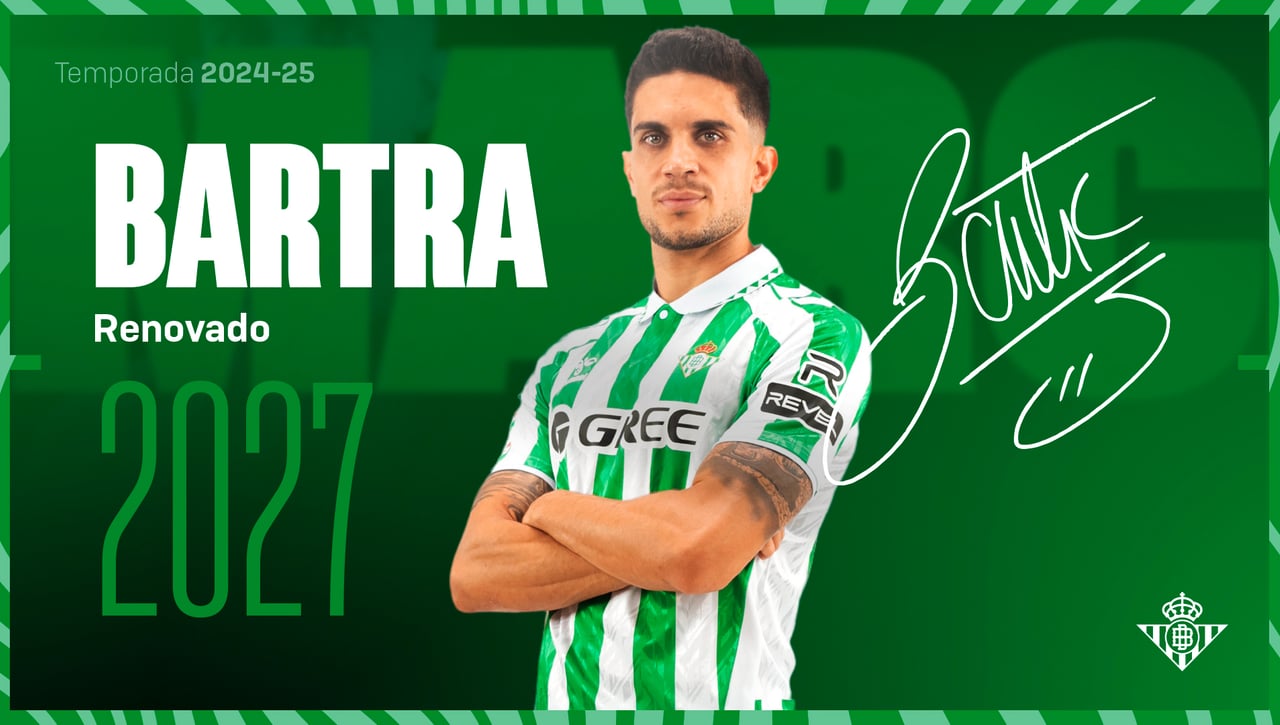 Ya es oficial: Marc Bartra renueva hasta 2027