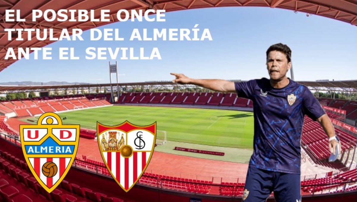 El posible once del Almería ante el Sevilla