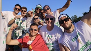 Escándalo en la celebración del Córdoba