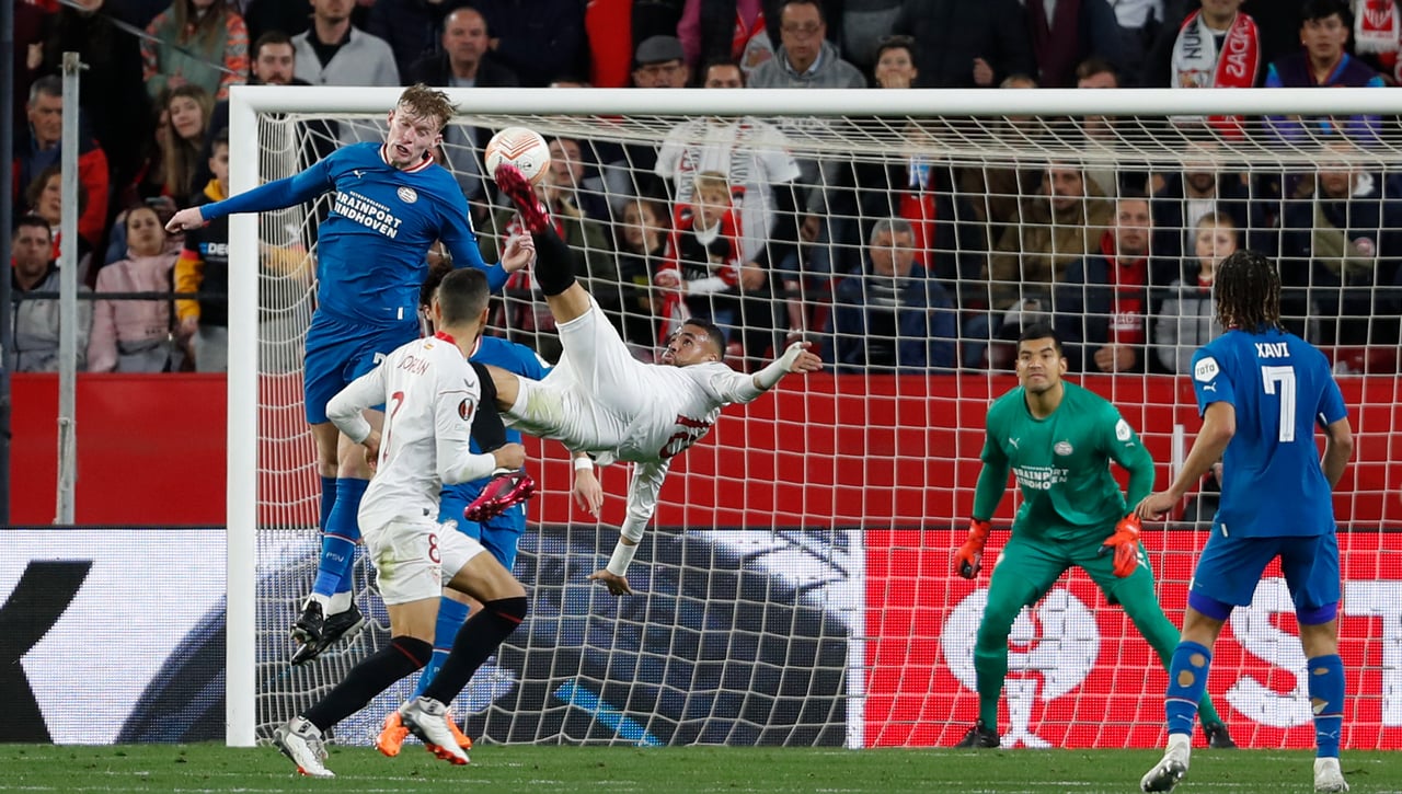 Dónde ver en directo el PSV - Sevilla de la Europa League por televisión y online