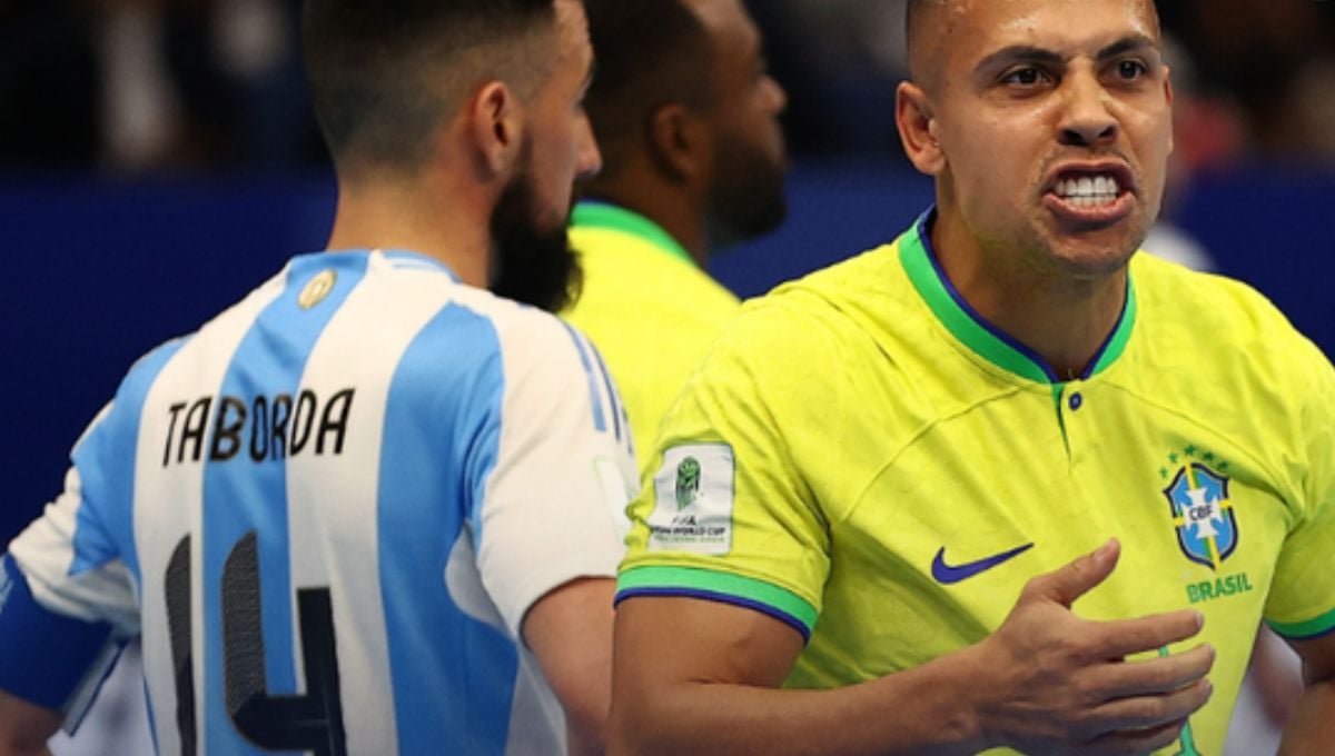 Brasil le muestra a Argentina quien es el rey del futsal y gana el Mundial 2024