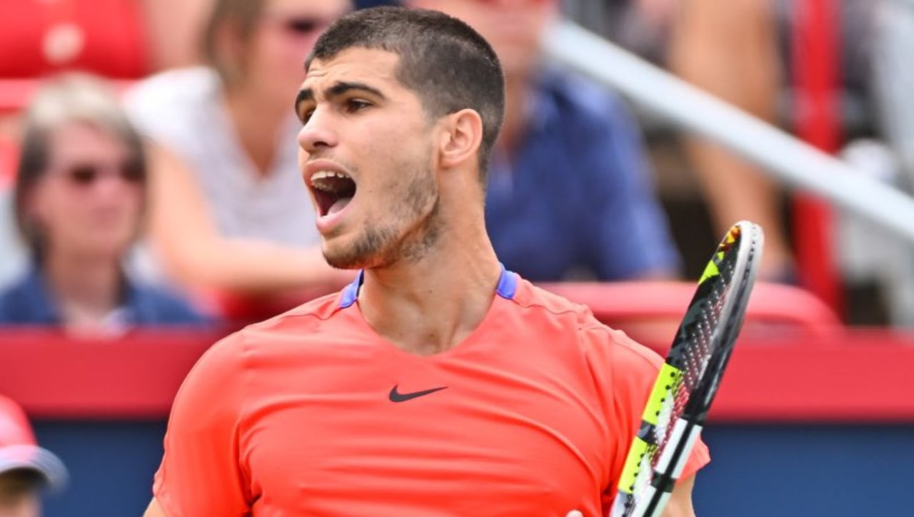 Carlos Alcaraz es humano y explota por la presión