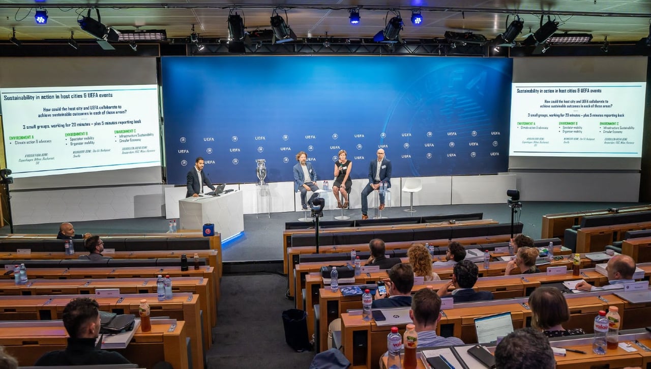 La UEFA valora la experiencia de Andalucía en la organización de grandes eventos deportivos