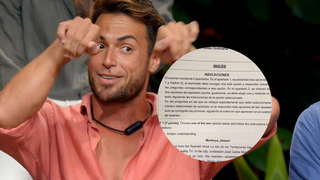 Montoya se cuela en el examen de inglés de la PAU