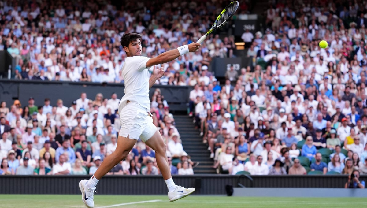 Alcaraz - Rublev: resultado y resumen del partido de octavos de final de Carlos Alcaraz en Wimbledon en vivo online