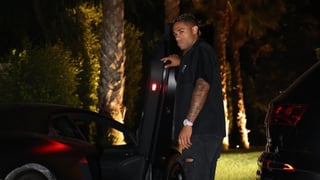 Mariano Díaz, sobre la mesa