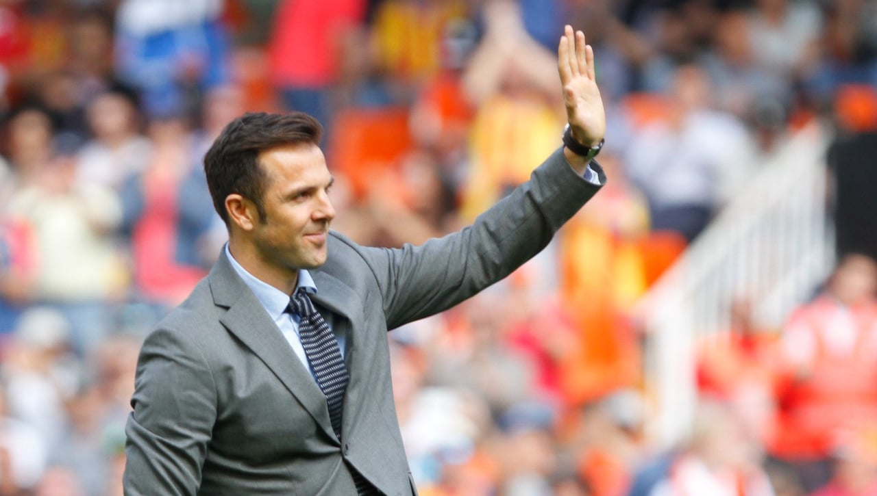 Carlos Marchena se despide del Valencia CF