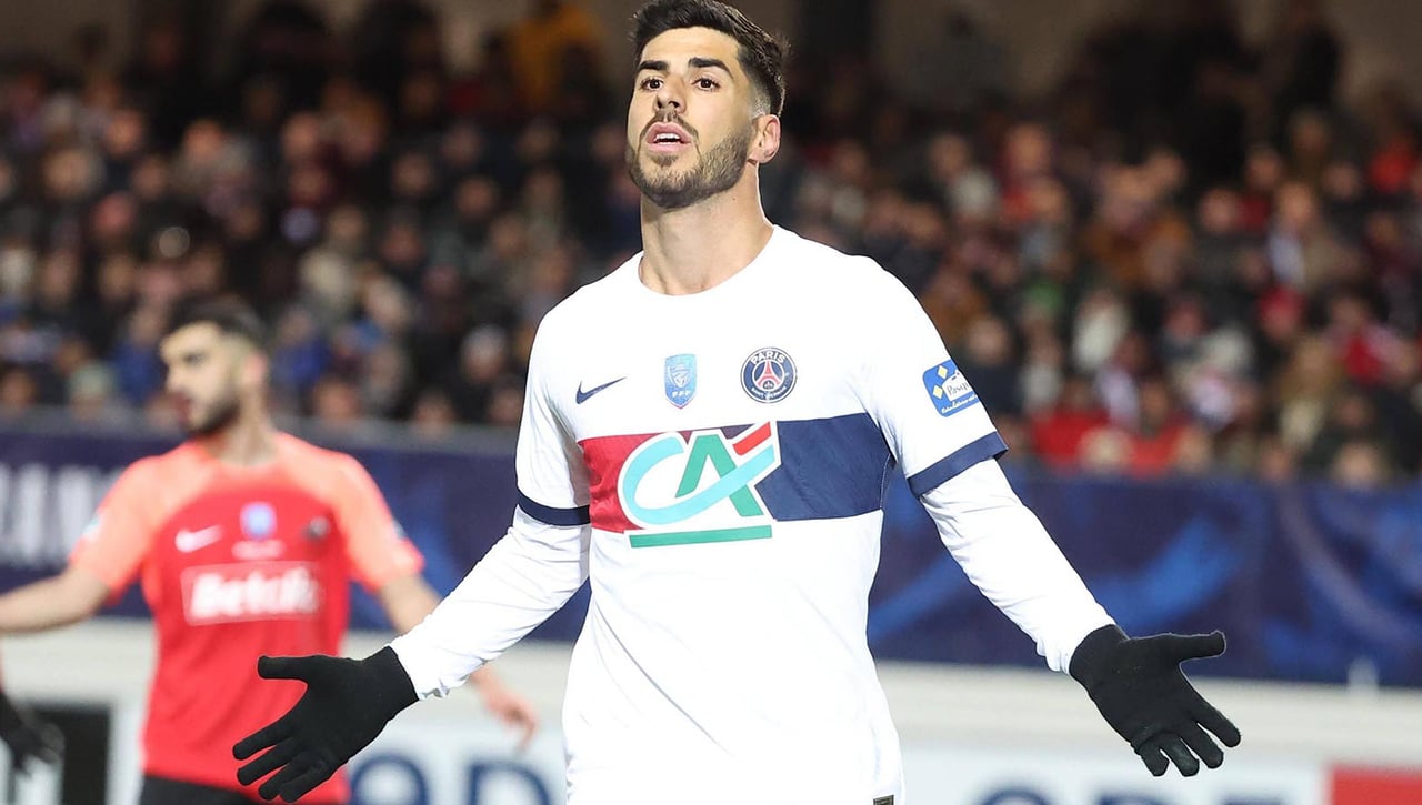 Marco Asensio se exhibe y gira su futuro 