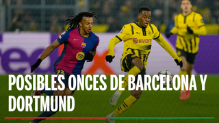  Barcelona - Dortmund: Alineaciones y dónde ver hoy en TV el partido de la UEFA Champions League