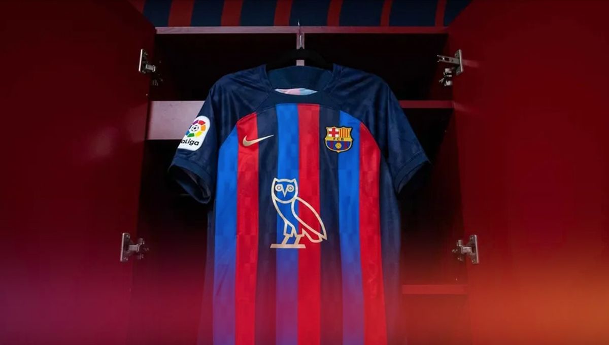 La versión oficial de por qué el Barcelona lucirá en el Clásico el logo del cantante Drake