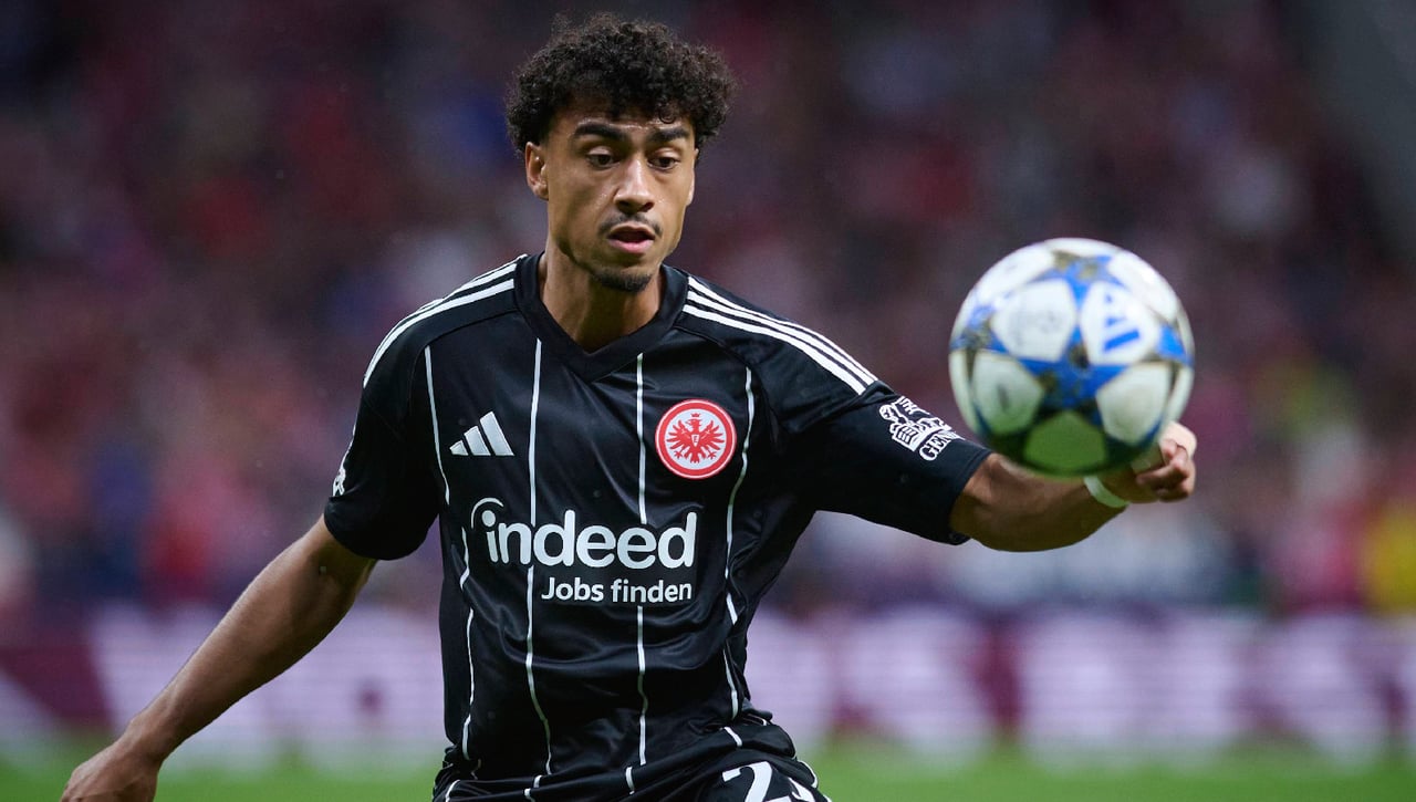 Barça y Real Madrid siguen de cerca a Nathaniel Brown, la nueva irrupción de la Bundesliga