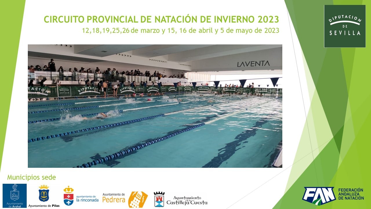 Esta será la organización de las jornadas del Circuito Provincial de natación de invierno 2023