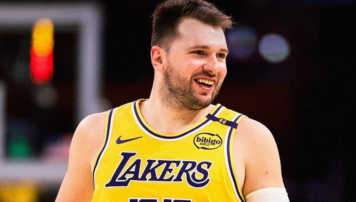 Luka Doncic muestra su nueva imagen en Madrid