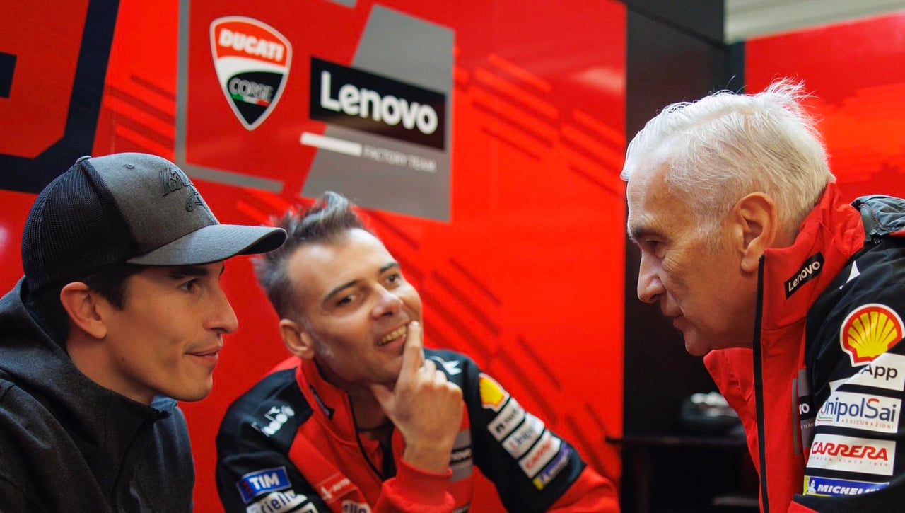 Ducati secuestra a Marc Márquez