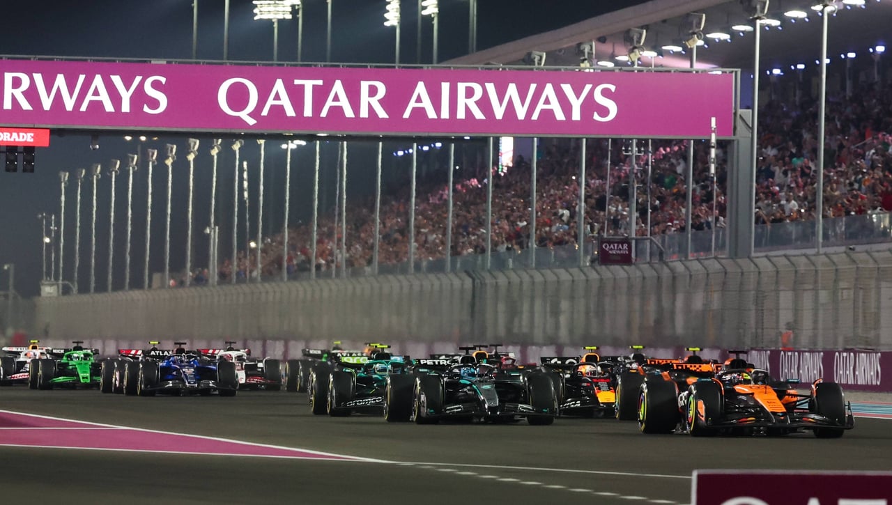 F1 GP Qatar 2025| Resumen y resultado del GP de Qatar con la victoria de Max Verstappen y el podio de Carlos Sainz