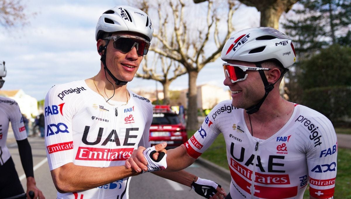 El UAE hace oficial lo de Juan Ayuso y Pogacar