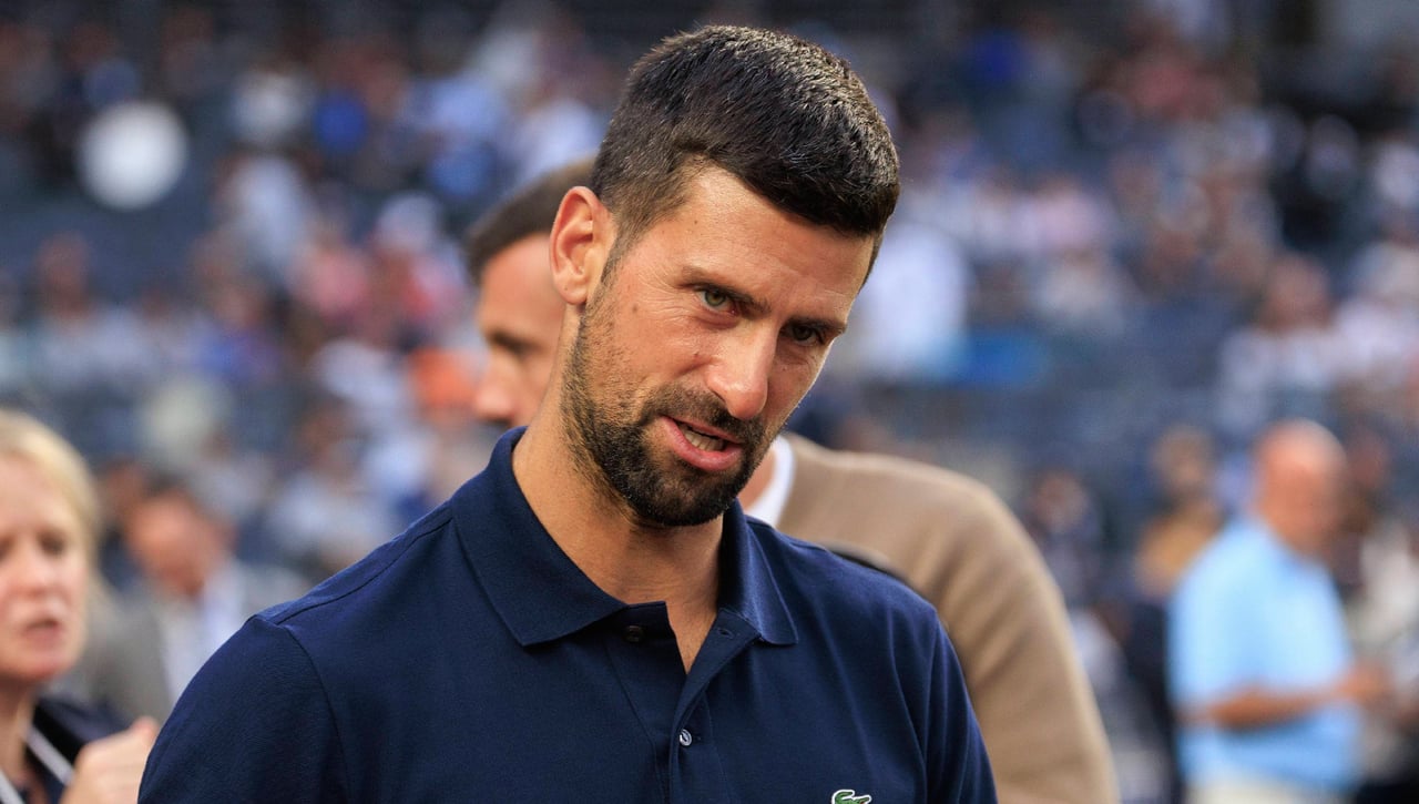 Djokovic imita a Michael Jordan