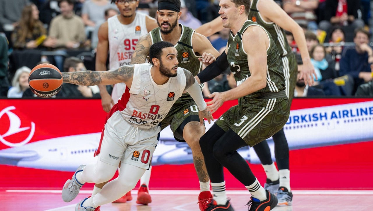 Estrella Roja - Baskonia: horario, canal y dónde ver en TV y online el partido de Euroliga