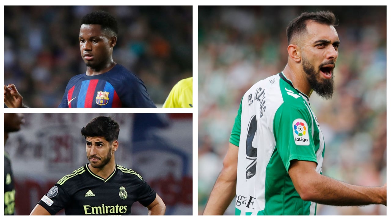 Marco Asensio y Ansu Fati le ganaron a Borja Iglesias