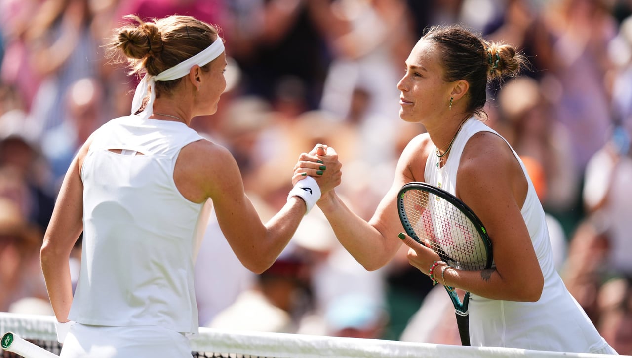 Sabalenka esquiva la escabechina en Wimbledon