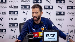 Corberán deja claro su papel en los fichajes del Valencia: "Estoy totalmente aparte de las negociaciones"