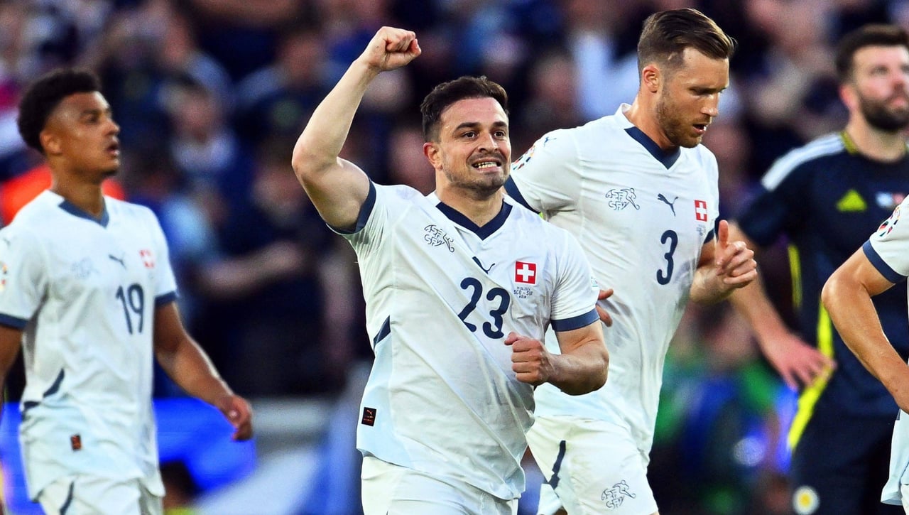 Escocia 1-1 Suiza: Shaqiri mira a octavos