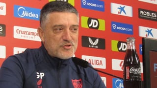 Pide "un fichaje por Navas", arropa a Isaac y duda en la portería del Sevilla 