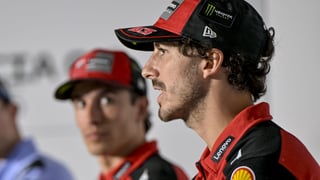 Marc Márquez discute con Bagnaia por la Ducati 