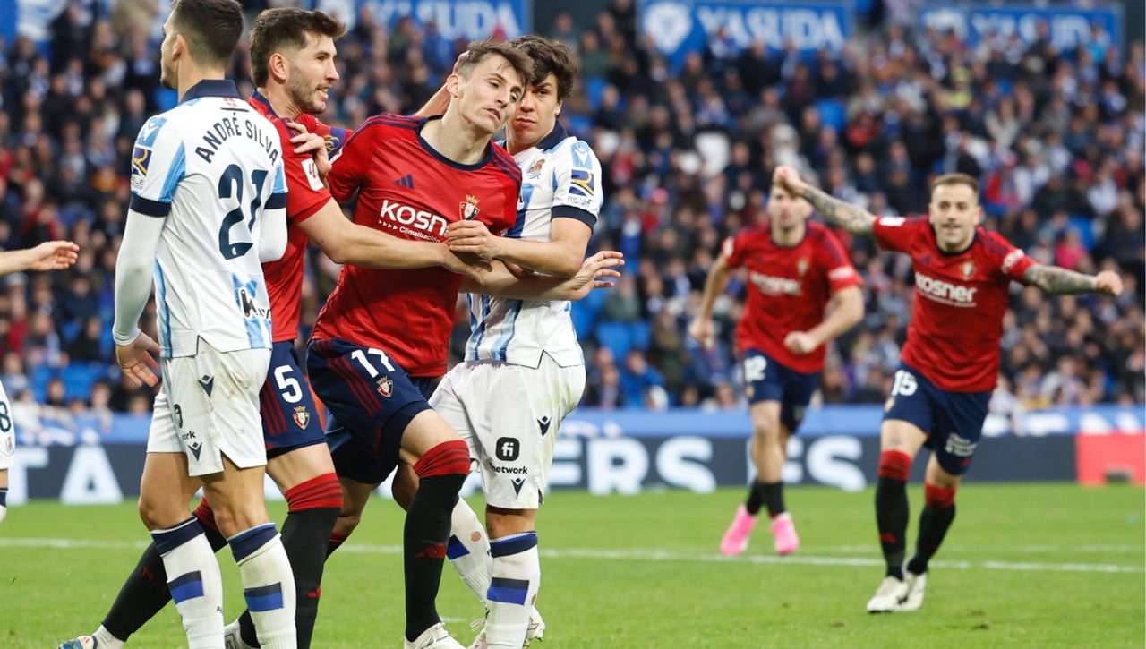 Real Sociedad - Osasuna: horario, canal y dónde ver en TV y online hoy el partido de LaLiga EA Sports