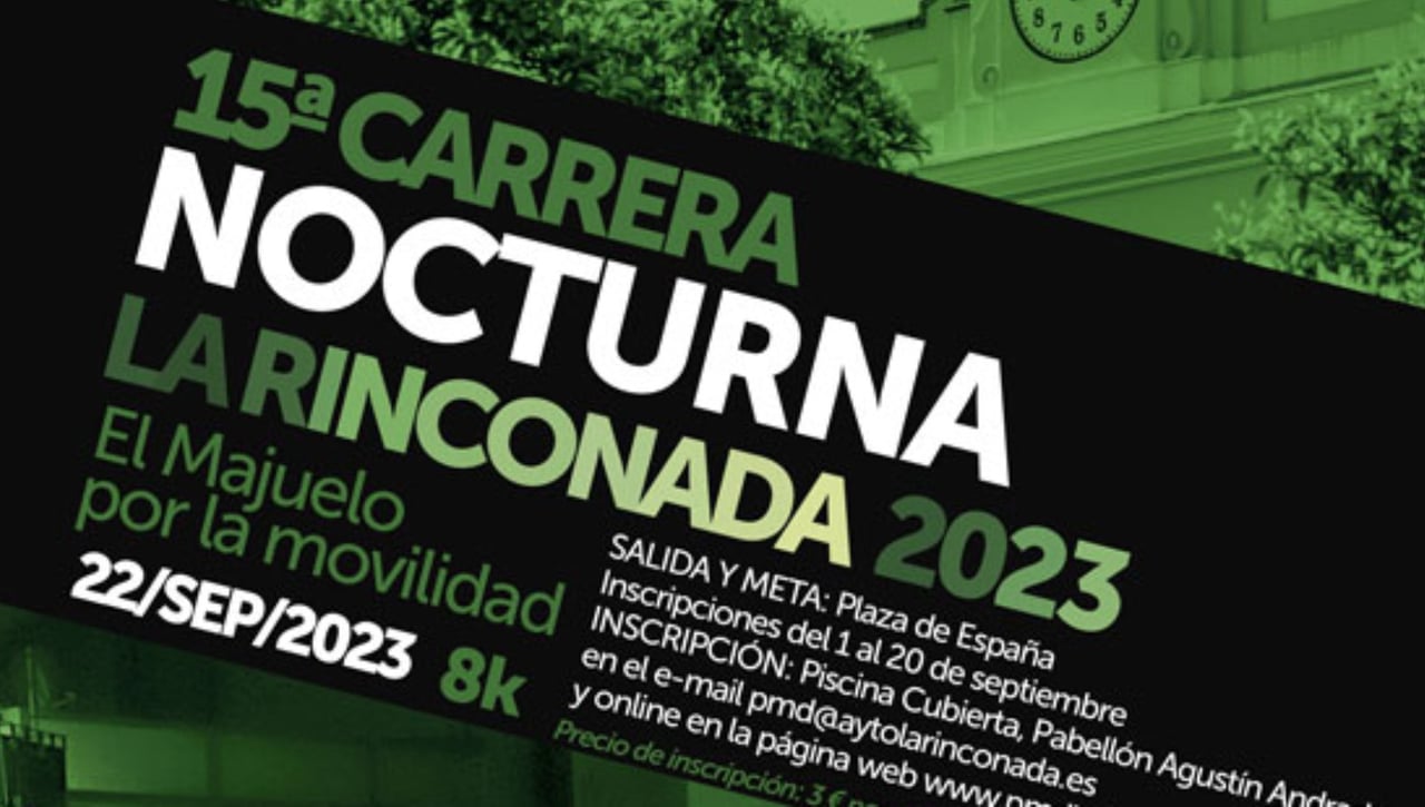 Una Carrera Nocturna para La Rinconada este viernes