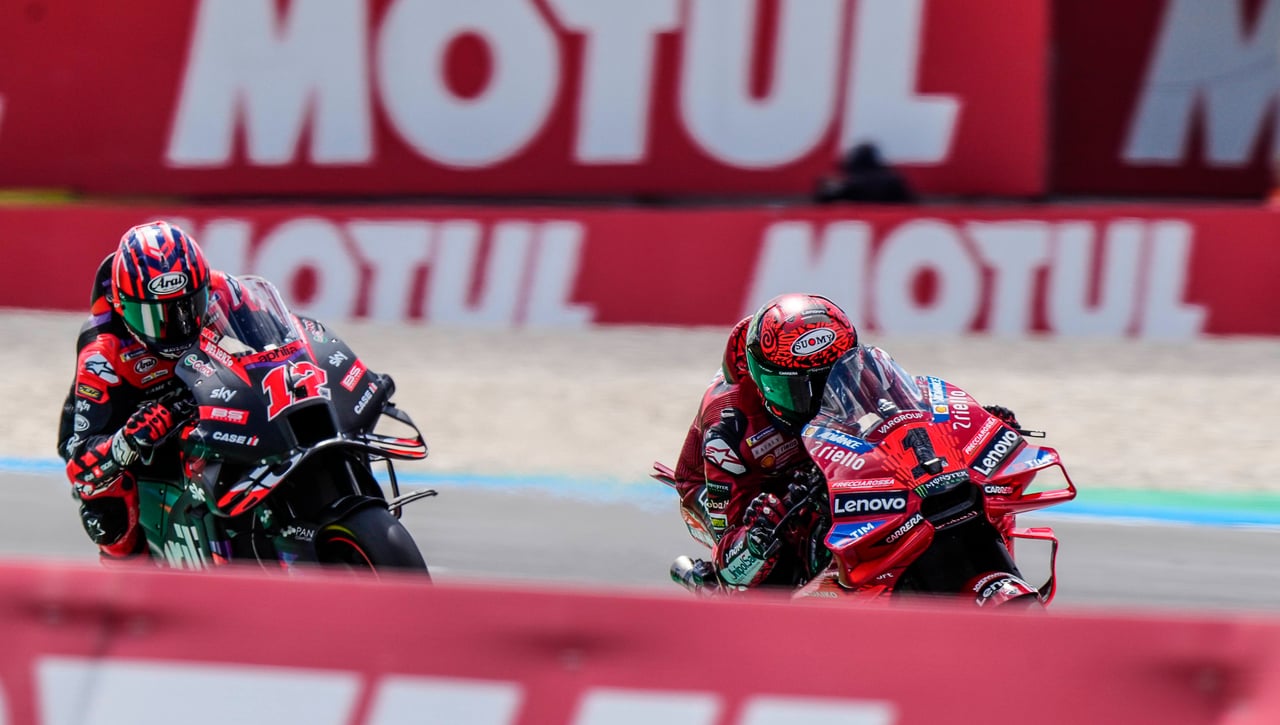 Ni Pecco Bagnaia ni Jorge Martín, en Alemania manda Maverick Viñales