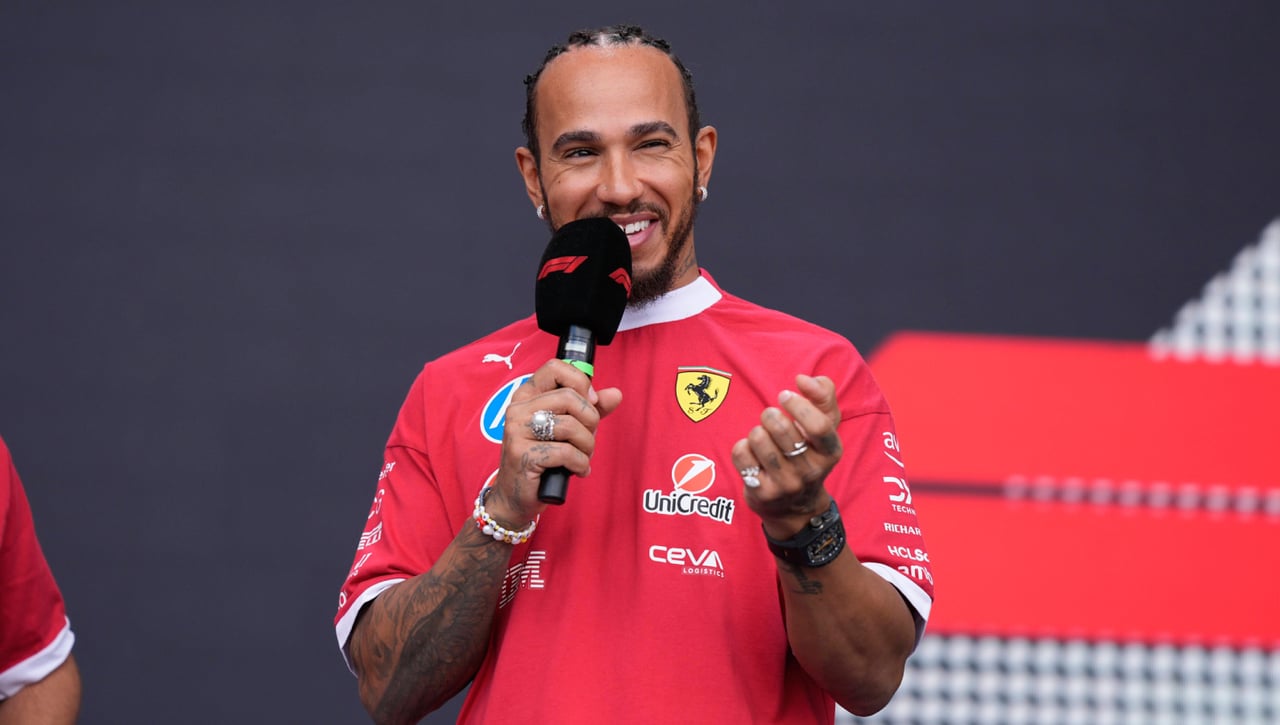Hamilton le contesta a Ferrari y a todos sus detractores