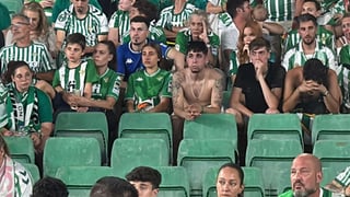 Así se vivió la final en el Benito Villamarín: del éxtasis a la pena