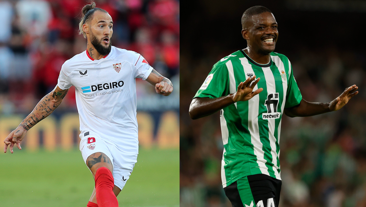 Gudelj y William Carvalho, en el 11 de la jornada en las grandes ligas europeas