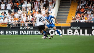Valencia 0- 1 Alavés: El Valencia se despierta del sueño europeo