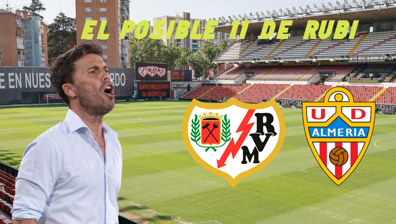 El posible once del Almería frente al Rayo Vallecano