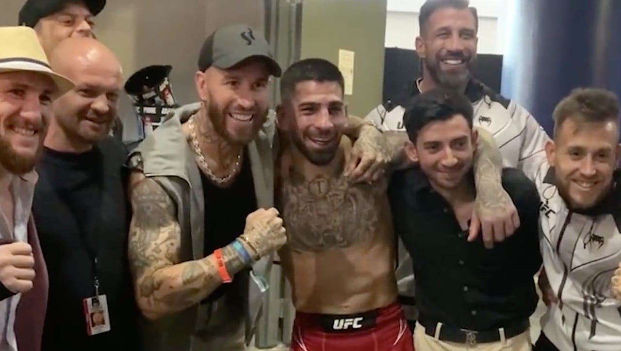 Ilia Topuria, con el corazón dividido en el Real Madrid - Sevilla... por Sergio Ramos