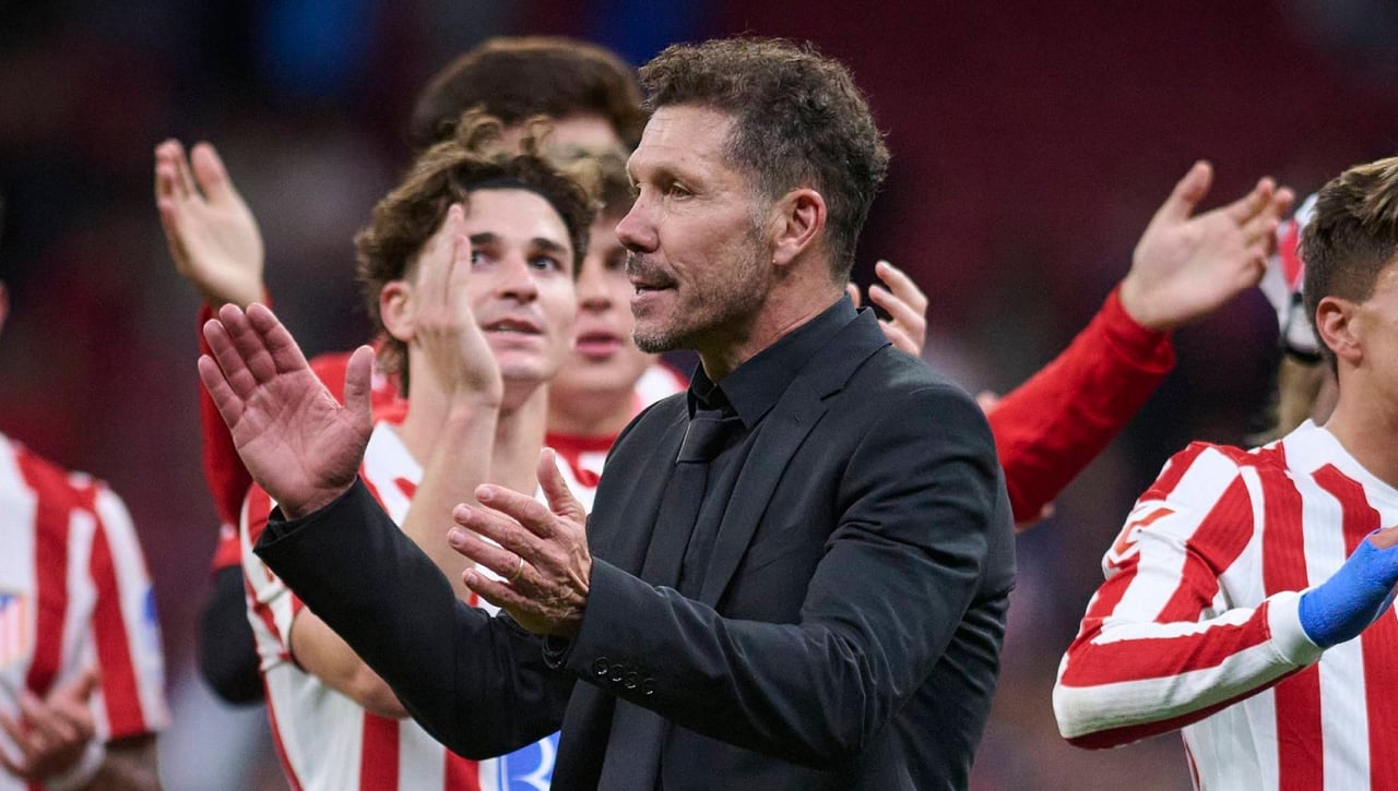 Simeone espera 9 regresos al Atlético de Madrid