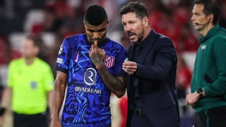 Simeone elogia a Gallagher y dicta sentencia con la defensa